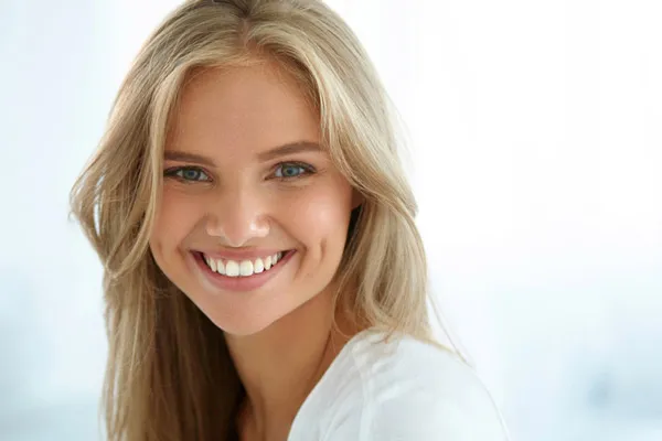 Young woman smiling